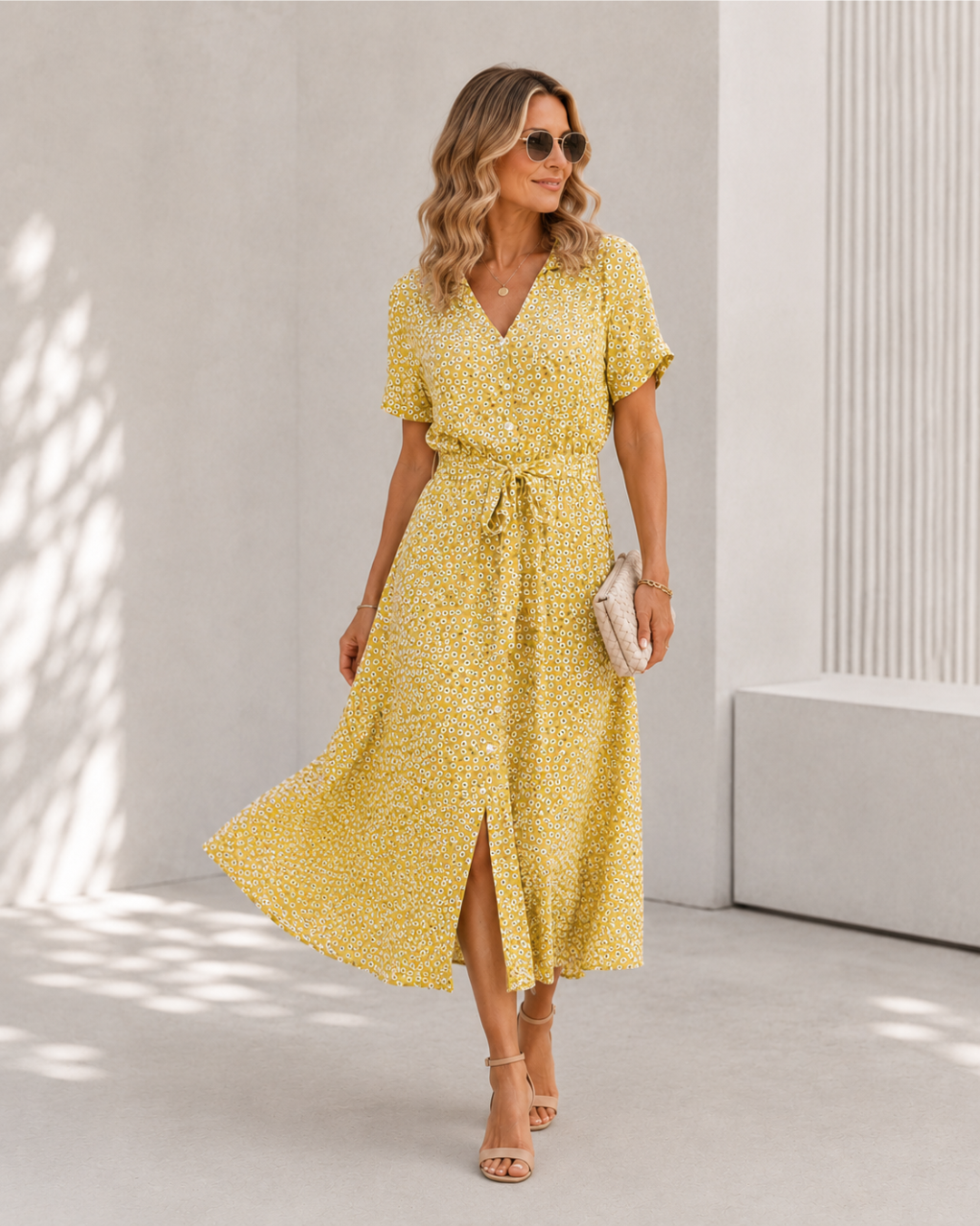 Karen - Vestido Floral para Cualquier Ocasión