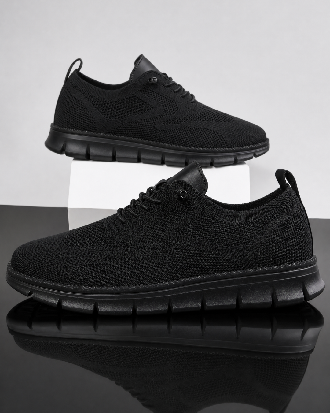 Éric - Zapatillas Oxford de Malla Transpirable