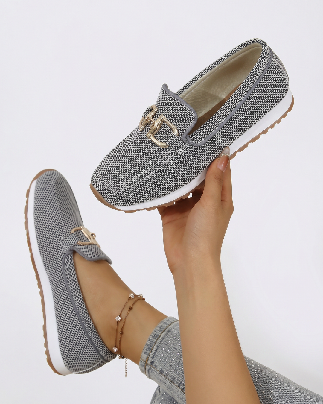 Paula - Mocasín Ortopédico Transpirable