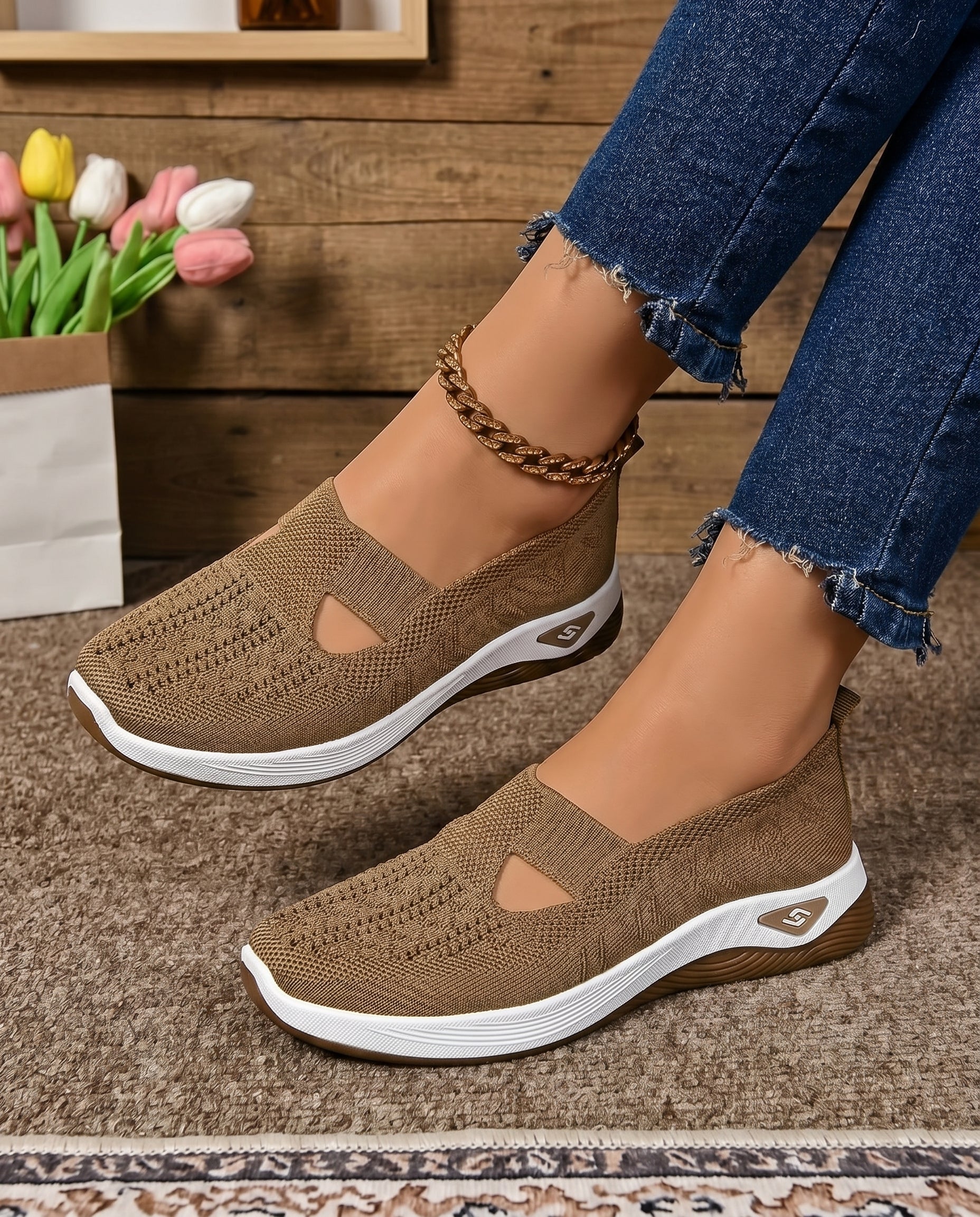 Emilia - Zapatos Ortopédicos Antiderrapantes + Plantillas Gratis