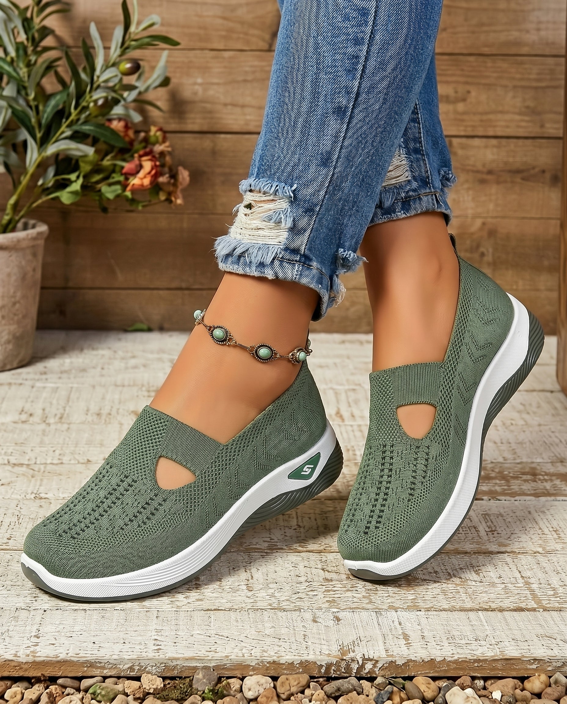 Emilia - Zapatos Ortopédicos Antiderrapantes + Plantillas Gratis