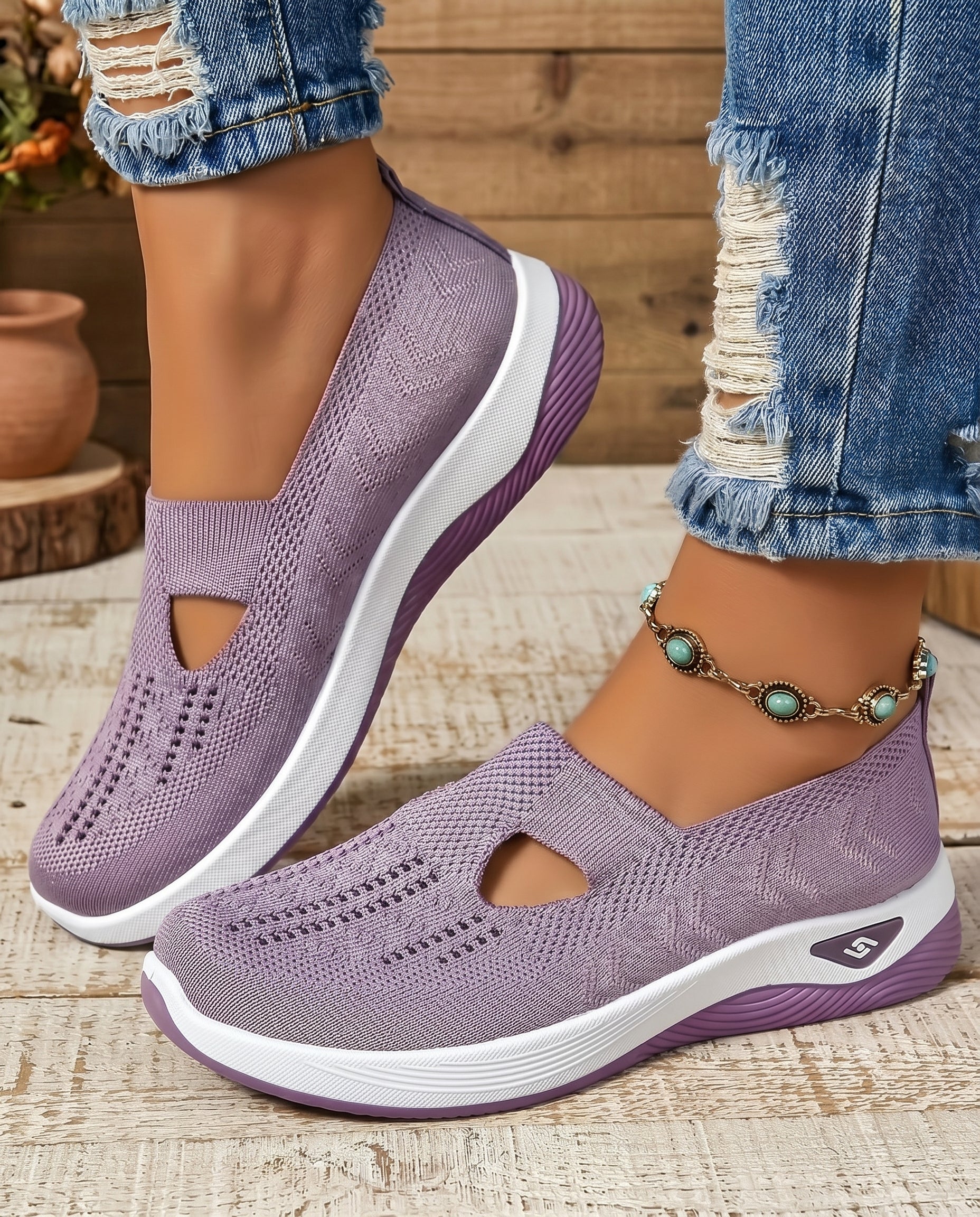 Emilia - Zapatos Ortopédicos Antiderrapantes + Plantillas Gratis