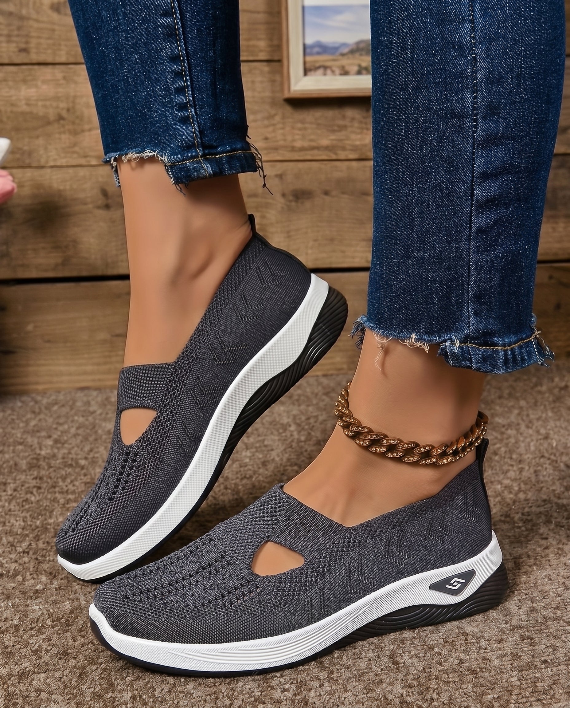 Emilia - Zapatos Ortopédicos Antiderrapantes + Plantillas Gratis