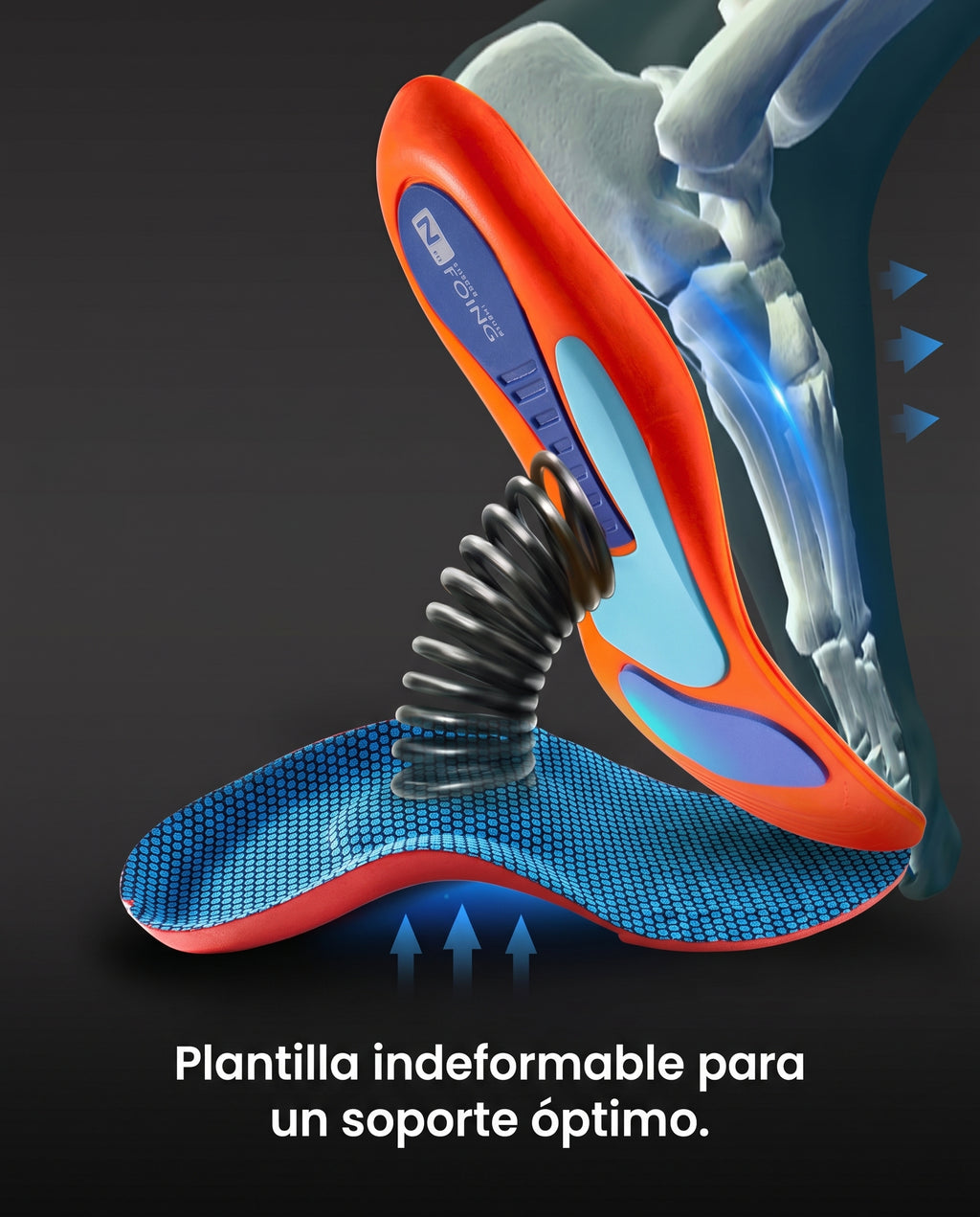 Juego de Plantillas Ergonómicas con Soporte