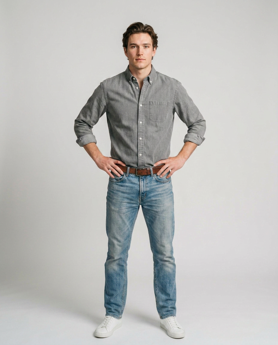 Ramón - Camisa Casual de Algodón Premium